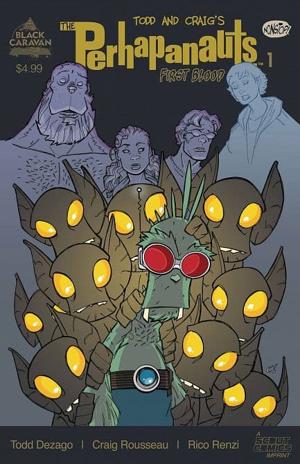 Cover Art for PERHAPANAUTS FIRST BLOOD TP