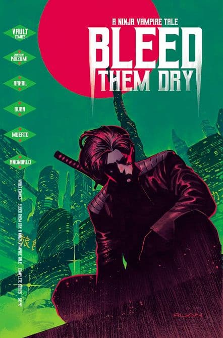Cover Art for BLEED THEM DRY TP