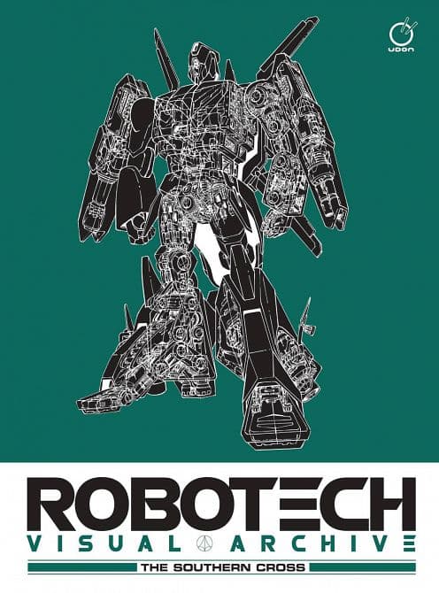 Cover Art for ROBOTECH VISUAL ARCHIVE THE SOUTHERN CROSS HC
