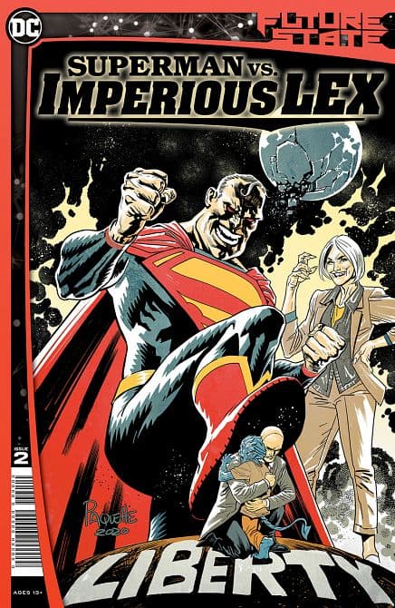 Cover Art for FUTURE STATE SUPERMAN VS IMPERIOUS LEX