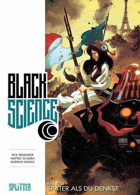 Cover Art for BLACK SCIENCE ( ab 2016 )