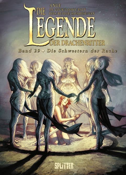 Cover Art for DIE LEGENDE DER DRACHENRITTER