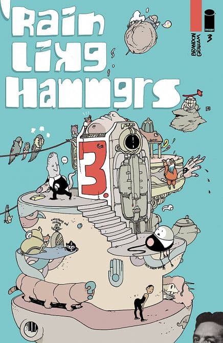 Cover Art for RAIN LIKE HAMMERS