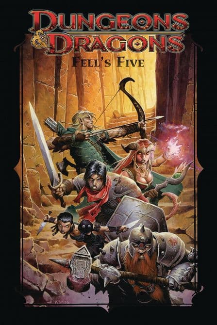 Cover Art for DUNGEONS & DRAGONS FELLS FIVE TP