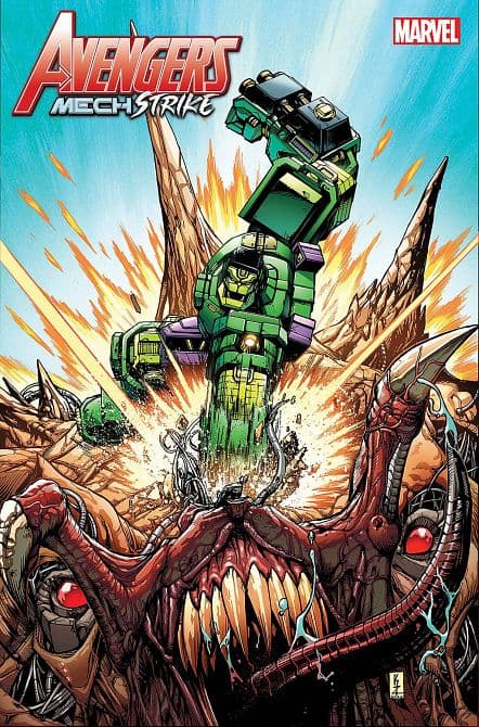 Cover Art for AVENGERS MECH STRIKE