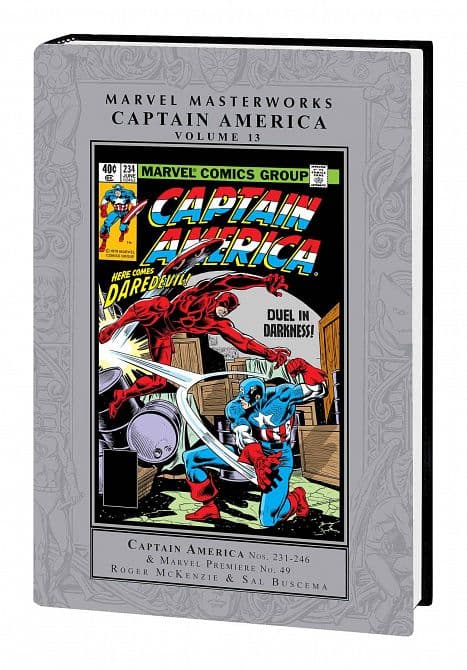 Cover Art for MARVEL MASTERWORKS CAPTAIN AMERICA HC VOL 13