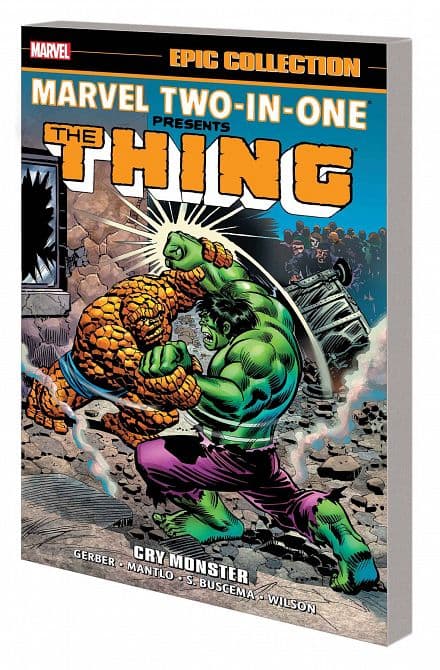 Cover Art for MARVEL TWO IN ONE EPIC COLLECTION TP CRY MONSTER NEW PTG