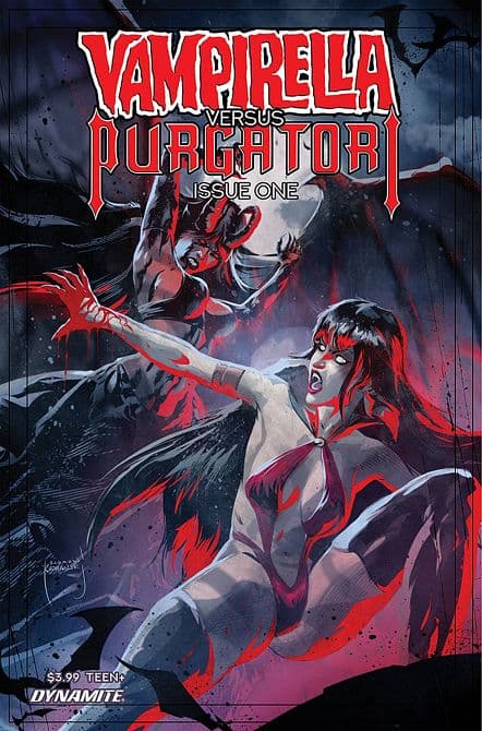 Cover Art for VAMPIRELLA VS PURGATORI