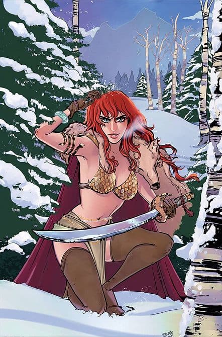 Cover Art for RED SONJA