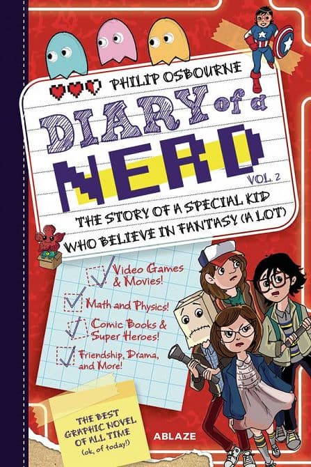 Cover Art for DIARY OF A NERD HC VOL 02