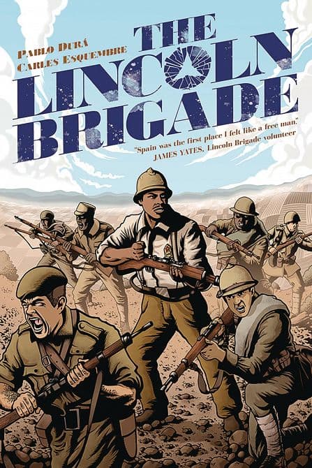 Cover Art for LINCOLN BRIGADE TP