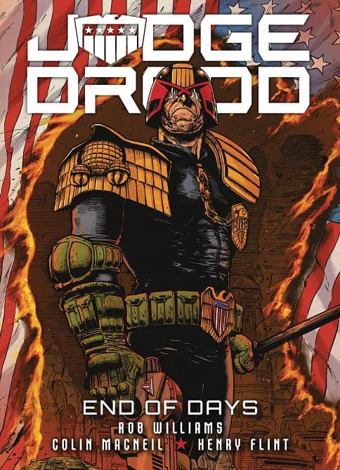 Cover Art for JUDGE DREDD END OF DAYS TP