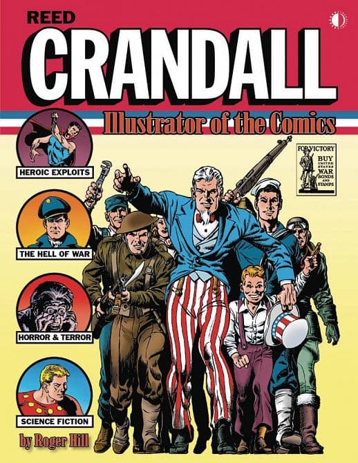 Cover Art for REED CRANDALL ILLUSTRATOR OF COMICS SC
