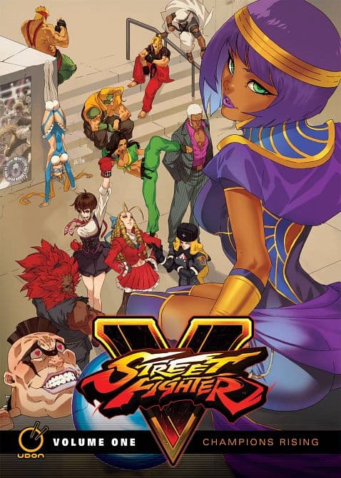 Cover Art for STREET FIGHTER V HC VOL 01 CHAMPIONS RISING