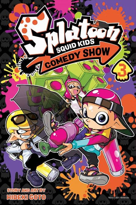 Cover Art for SPLATOON SQUID KIDS COMEDY SHOW GN VOL 03