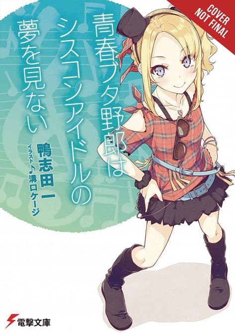 Cover Art for RASCAL DOES NOT DREAM OF SISCON IDOL LIGHT NOVEL SC