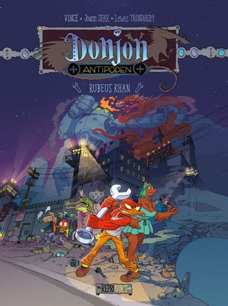 Cover Art for DONJON ANTIPODEN +10. 000: RUBEUS KHAN