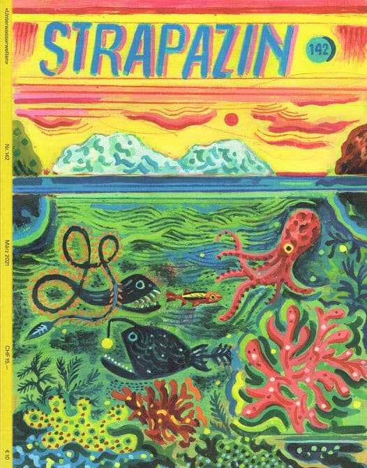 Cover Art for STRAPAZIN-Das Comicmagazin