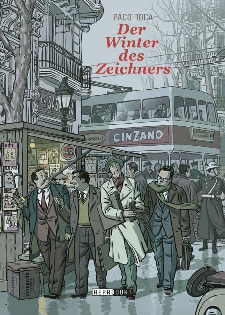 Cover Art for DER WINTER DES ZEICHNERS HC