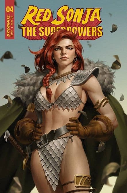Cover Art for RED SONJA THE SUPERPOWERS