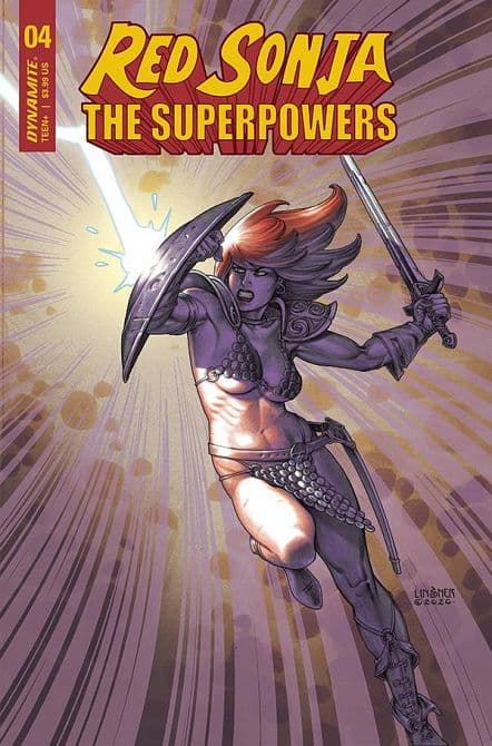 Cover Art for RED SONJA THE SUPERPOWERS