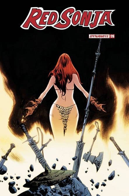 Cover Art for RED SONJA