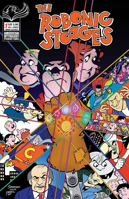 Cover Art for ROBONIC STOOGES RETURN
