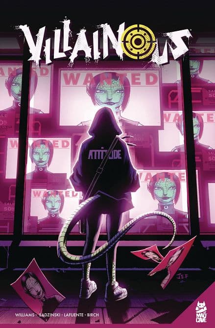 Cover Art for VILLAINOUS TP