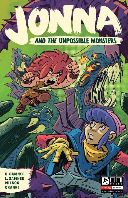 Cover Art for JONNA AND UNPOSSIBLE MONSTERS