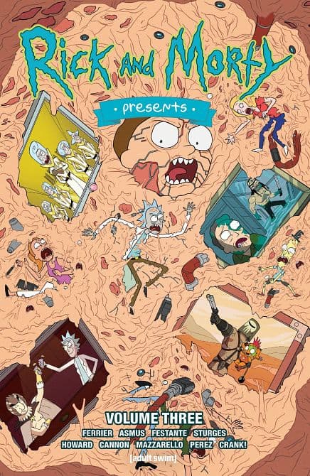 Cover Art for RICK AND MORTY PRESENTS TP VOL 03