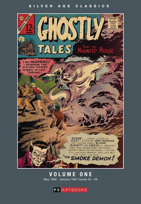 Cover Art for SILVER AGE CLASSICS GHOSTLY TALES HC VOL 01