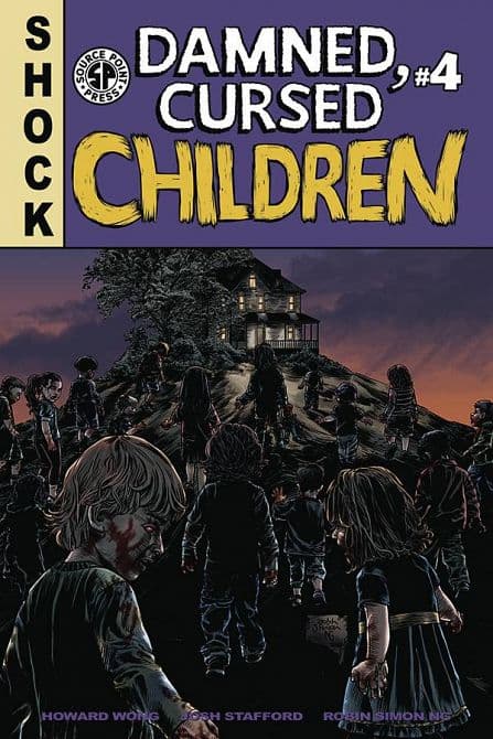 Cover Art for DAMNED CURSED CHILDREN
