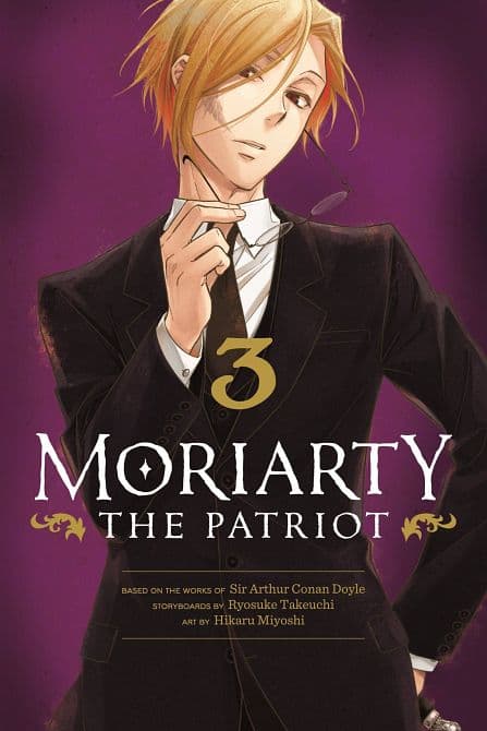 Cover Art for MORIARTY THE PATRIOT GN VOL 03