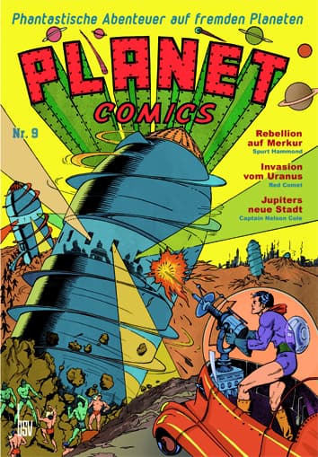 Cover Art for PLANET COMICS ( ab 2018 )