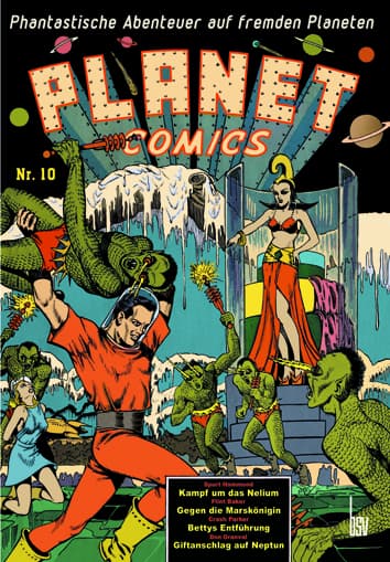 Cover Art for PLANET COMICS ( ab 2018 )