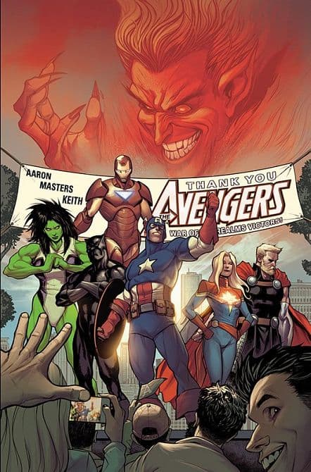 Cover Art for AVENGERS PAPERBACK ( HC )