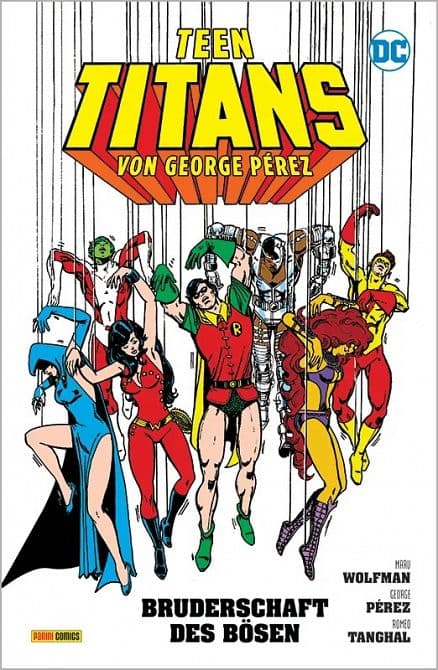 Cover Art for TEEN TITANS VON GEORGE PÉREZ ( HC )