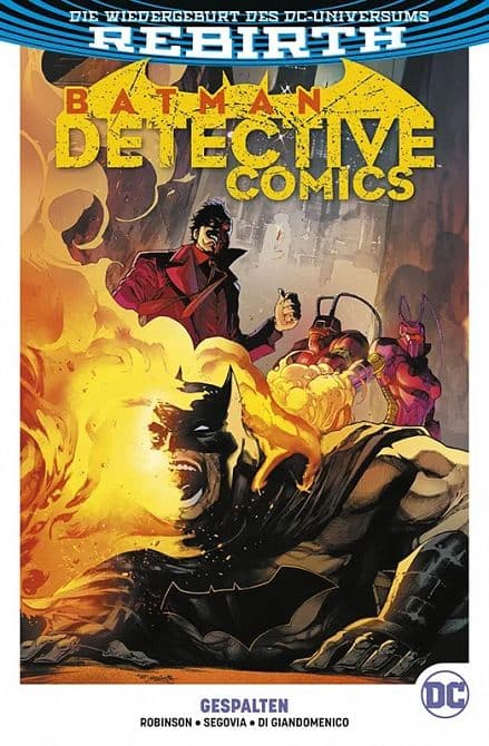 Cover Art for BATMAN: DETECTIVE COMICS ( REBIRTH ) PAPERBACK ( SC )