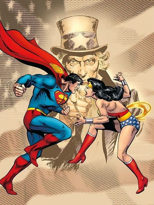 SUPERMAN VS. WONDER WOMAN ( HC )