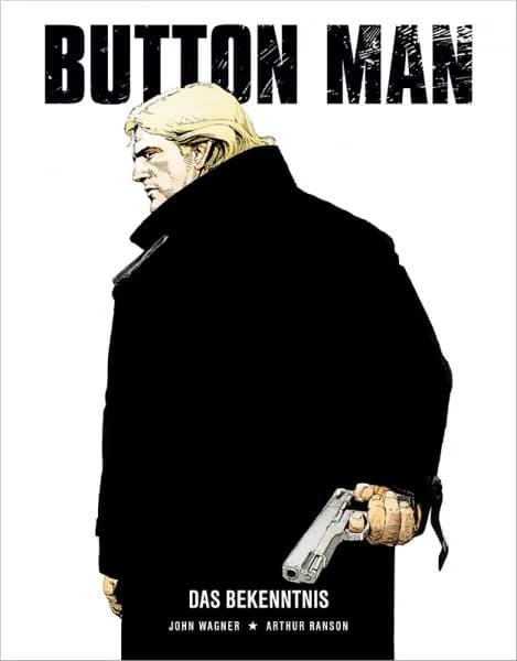 Cover Art for BUTTON MAN DAS BEKENNTNIS