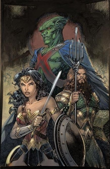 Cover Art for JUSTICE LEAGUE