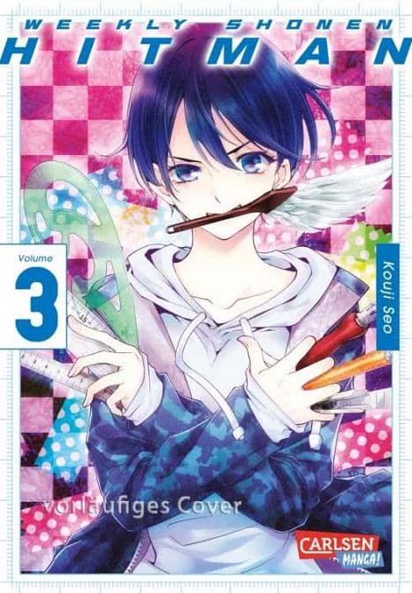 Cover Art for WEEKLY SHONEN HITMAN