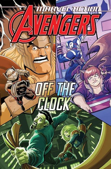 Cover Art for MARVEL ACTION AVENGERS TP BOOK 05 OFF THE CLOCK