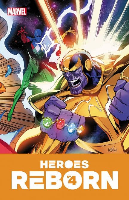 Cover Art for HEROES REBORN