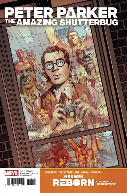 HEROES REBORN PETER PARKER AMAZING SHUTTERBUG
