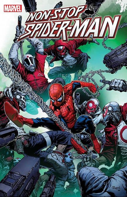 Cover Art for NON-STOP SPIDER-MAN