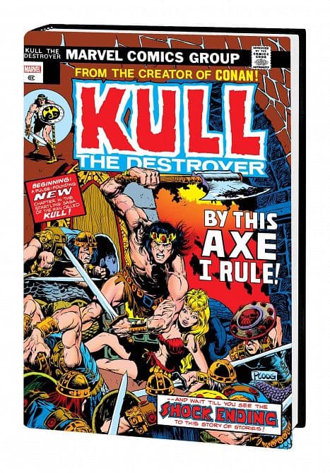 Cover Art for KULL DESTROYER ORIG MARVEL YRS OMNIBUS HC PLOOG DM VARIANT