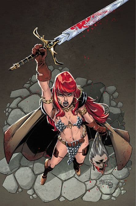 Cover Art for RED SONJA