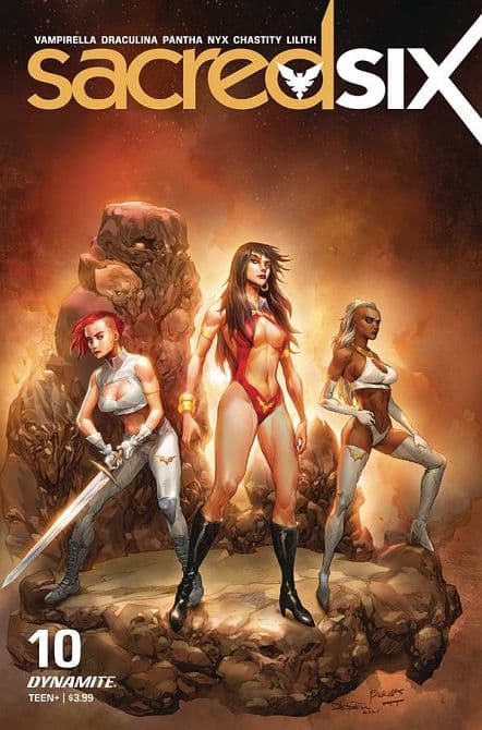 Cover Art for SACRED SIX