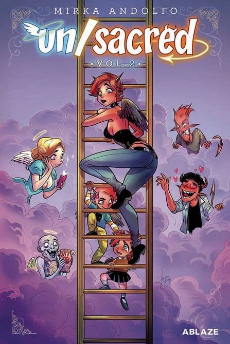 Cover Art for MIRKA ANDOLFOS UNSACRED HC VOL 02